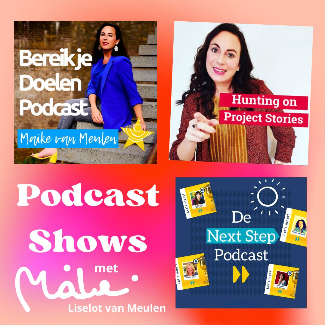 Podcastshows met Maike Liselot van Meulen